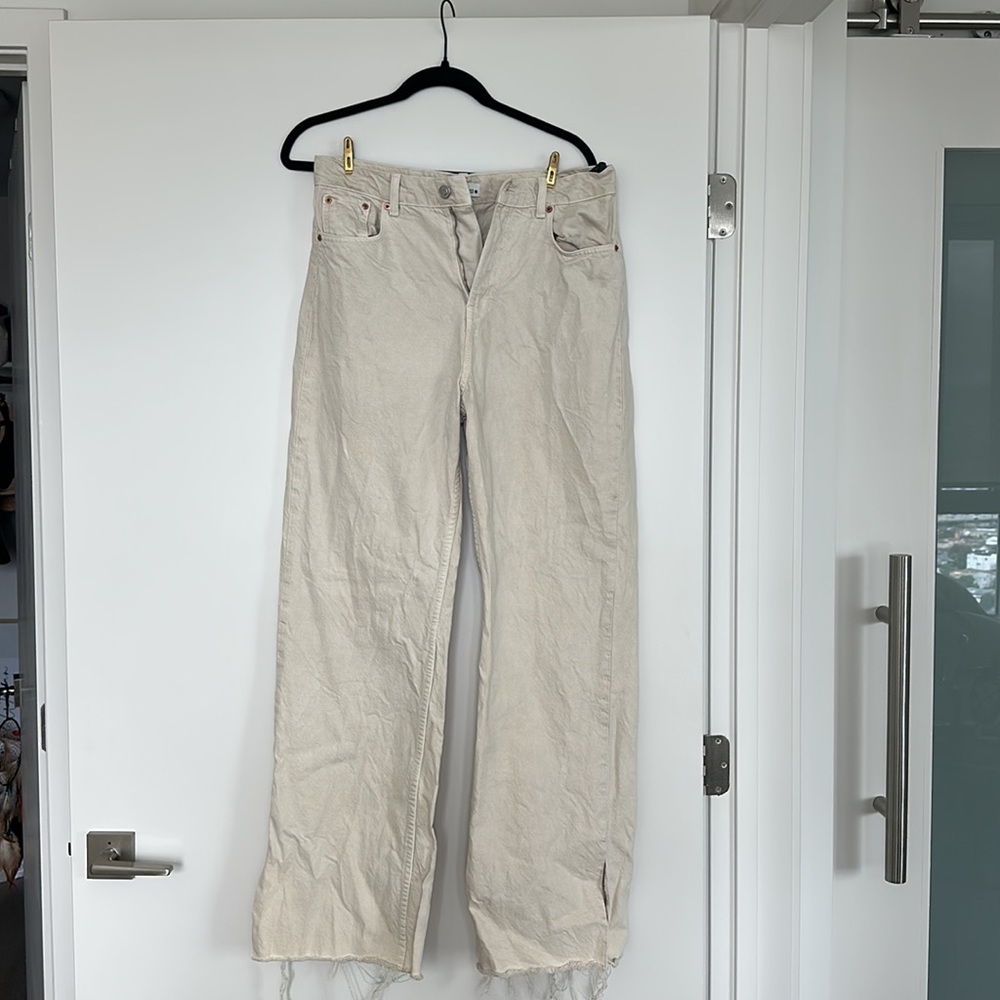 90s Style cream dream jean pants